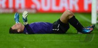 Fussball 1. Bundesliga Saison 12/13: Enttaeuschung Torwart Christian Wetklo (1. FSV Mainz 05)