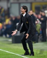 Fussball International Serie A 14/15: Trainer Filippo Inzaghi (AC Mailand)