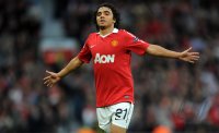 Fussball CHL  Saison 2010/2011:  JUBEL Rafael  (Manchester United FC)