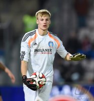 FUSSBALL 1. Bundesliga 2014/2015: Torwart Sebastian Eberle (Paulaner Traumelf)