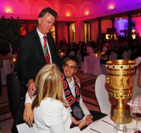 Fussball DFB Pokalfinale 2010:   SIEGERPARTY  FC Bayern Muenchen