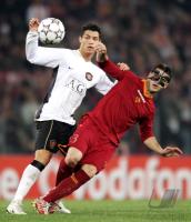 Fussball Champions League  AS Rom - Manchester United