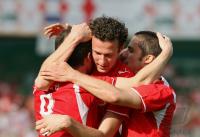 Fussball WM Testspiel Schweiz - China