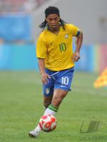 FUSSBALL  Olympia 2008   Vorrunde  Maenner   Brasilien - Belgien