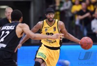 Basketball 1. Bundesliga 15/16 Hauptrunde: Walter Tigers Tuebingen - MHP Riesen Ludwigsburg