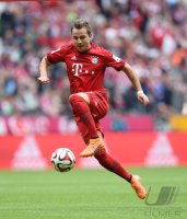 Fussball 1. Bundesliga Saison 14/15: Mario Goetze (FC Bayern Muenchen)
