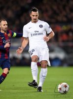 Fussball CHL  Saison 2014/2015: Zlatan Ibrahimovic (Paris Saint-Germain)