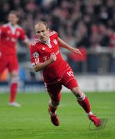 FUSSBALL  International CHL 09/10:  ROBBEN (FC Bayern  Muenchen)