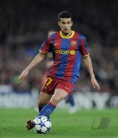 Fussball CHL  Saison 2010/2011:  Pedro Rodriguez  (Barca)