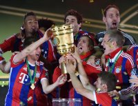 Fussball Pokalfinale 13/14: TEAMJUBEL FC Bayern Muenchen