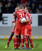 Fussball  1. Bundesliga  13/14: TSG 1899 Hoffenheim - FC Bayern Muenchen