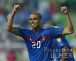 Fussball INTERNATIONAL  EURO 2004  Kroatien-Frankreich im Stadion Dr. Magalhaes Pessoa in Leiria