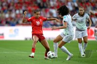 Fussball Frauen Euro 2025  Eroeffnungsspiel: Schweiz - Norwegen