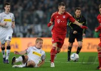 Fussball 1. Bundesliga, Saison 2011/2012: Borussia Moenchengladbach - FC Bayern Muenchen