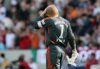 Fussball 1. Bundesliga Enttaeuschung FC B  Kahn