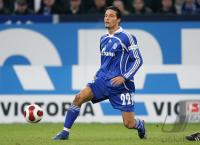 Fussball 1. Bundesliga: S04, KURANYI Einzelaktion