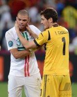 Fussball International Europameisterschaft 2012, Halbfinale: Portugal - Spanien