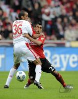 Fussball 1. Bundesliga: Bayer Leverkusen - 1. FC Nuernberg
