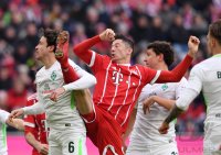 Fussball  1.Bundesliga   Saison 17/18: FC Bayern Muenchen - SV Werder Bremen