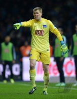 Fussball 1. Bundesliga  Saison 2013/2014: Torwart Thomas Kraft (Hertha)