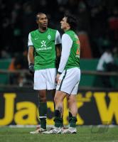 FUSSBALL, DFB Pokal - Viertelfinale: Bremen, NALDO und ALMEIDA