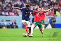 FUSSBALL WM 2022 Halbfinale Frankreich - Marokko