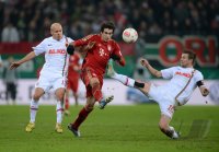 FUSSBALL DFB POKAL  Saison 2012/2013:  FC Augsburg - FC Bayern Muenchen