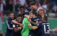 Fussball  DFB Pokal  2. Runde  Saison 17/18: RB Leipzig - FC Bayern Muenchen