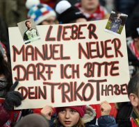 Fussball 1. Bundesliga Saison 14/15: FC Bayern Muenchen - 1. FC Koeln