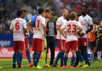Fussball Bundesliga Saison 16/17: Hamburger SV - RB Leipzig