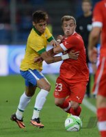 Fussball International Laenderspiel: Schweiz - Brasilien