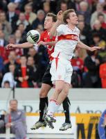 FUSSBALL  1. BUNDESLIGA  09/10    VfB Stuttgart - Hannover 96