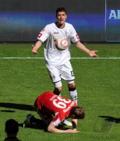 Fussball 1. Bundesliga : FC Bayern Muenchen - Borussia Moenchengladbach