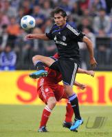 Fussball 1. Bundesliga: T Home Cup , FC Schalke 04 - FC Bayern Muenchen