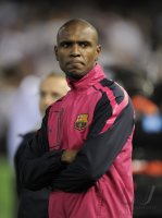 FUSSBALL International  COPA DEL REY  10/11:  Eric Abidal (FC Barcelona)