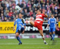 Fussball 1.Bundesliga 08/09  Muenchen -  Karlsruhe