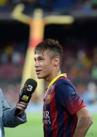FUSSBALL International 2013/2014: Neymar (Barca)