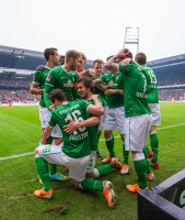 Fussball, 1. Bundesliga  Saison 2013/2014: SV Werder Bremen - Hamburger SV