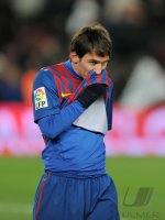 FUSSBALL International  COPA DEL REY  11/12: Lionel Messi (Barca)