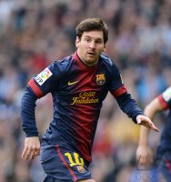 FUSSBALL Primera Division 2012/2013: Lionel Messi (Barca)