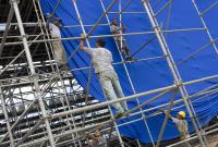 Preparation for the FIFA Beachsoccer World Cup