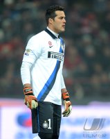 FUSSBALL International SERIE A 2011/2012:  Torwart Julio Cesar (Inter Mailand)