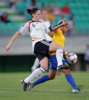 Fussball Frauen FIFA U 20  WM  2008   Viertelfinale  Brasilien - Deutschland