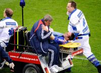 FUSSBALL EURO 2008: VERLETZUNG RIBERY (Frankreich)