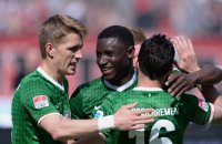 Fussball 1. Bundesliga  Saison  2012/2013:  JUBEL SV Werder Bremen