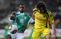 FUSSBALL, 1. BUNDESLIGA, 16. Spieltag: Wolfsburg - Dortmund