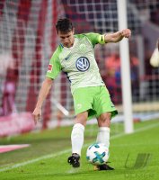 Fussball 1. Bundesliga Saison 17/18: FC Bayern Muenchen - VfL Wolfsburg