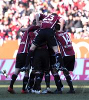 Fussball 1. Bundesliga: 1 FC Nuernberg - Bayer 04 Leverkusen