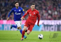 Fussball 1. Bundesliga Saison 19/20: FC Bayern Muenchen -  FC Schalke 04
