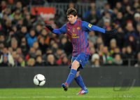 FUSSBALL International  COPA DEL REY  11/12: Lionel Messi (Barca)